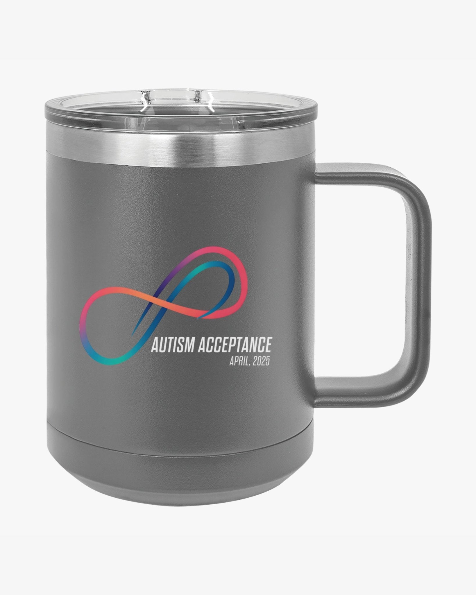 Autism Mug - Autism Awareness 2025 - Loop of Acceptance Coffee Mug Tumbler - Daily Bloom