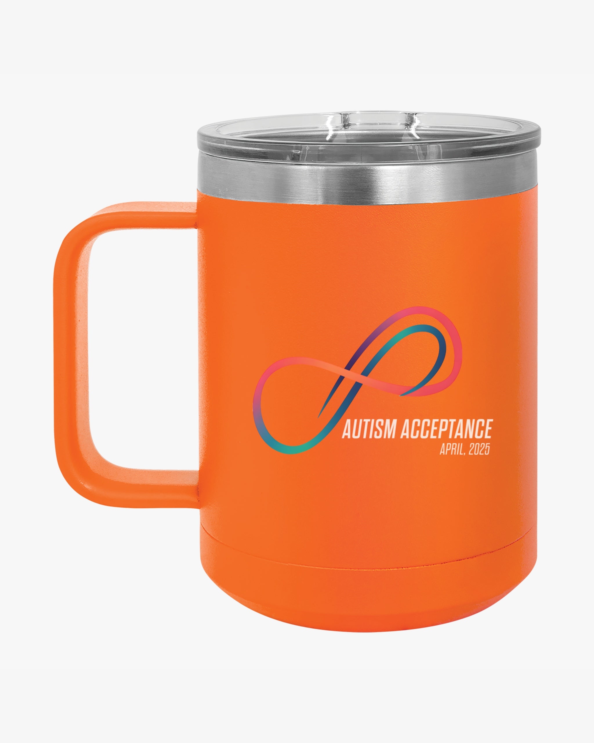 Autism Awareness 2025 - Loop of Acceptance Coffee Mug Tumbler