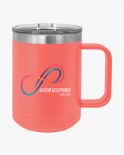 Autism Awareness 2025 - Loop of Acceptance Coffee Mug Tumbler
