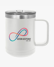 Autism Awareness 2025 - Loop of Acceptance Coffee Mug Tumbler