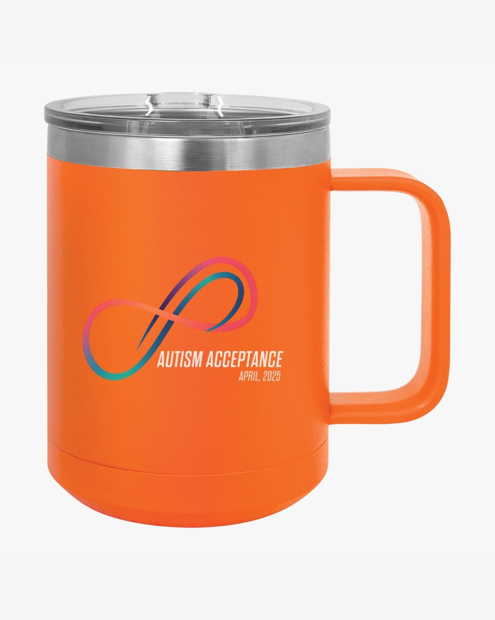 Autism Mug - Autism Awareness 2025 - Loop of Acceptance Coffee Mug Tumbler - Daily Bloom