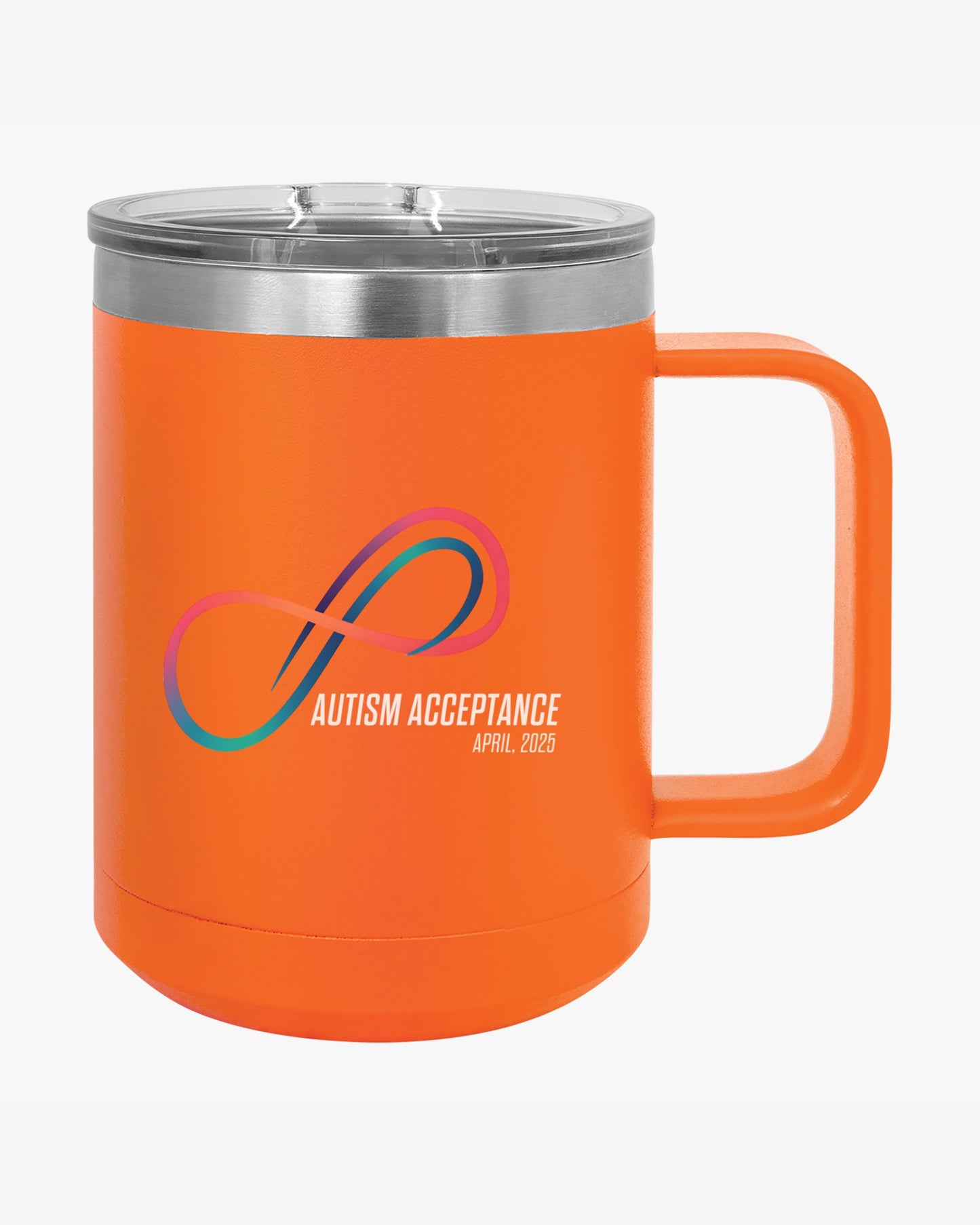 Autism Awareness 2025 - Loop of Acceptance Coffee Mug Tumbler
