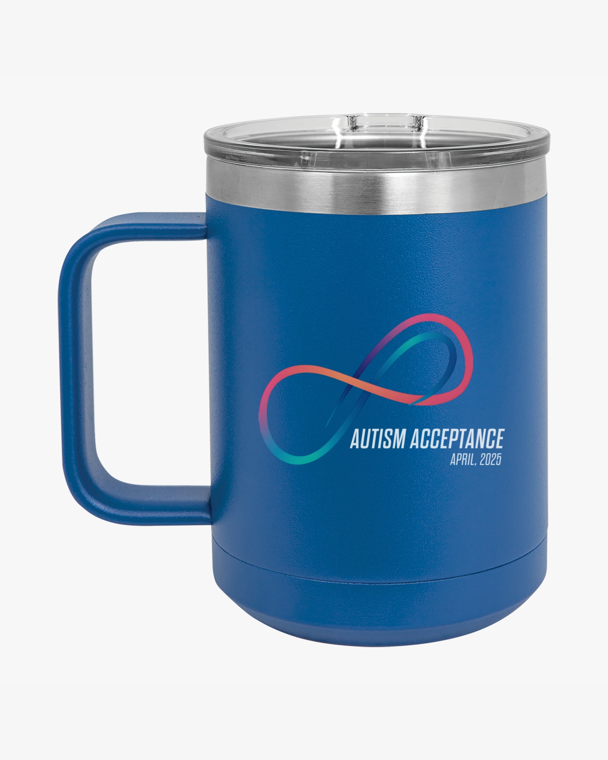 Autism Awareness 2025 - Loop of Acceptance Coffee Mug Tumbler
