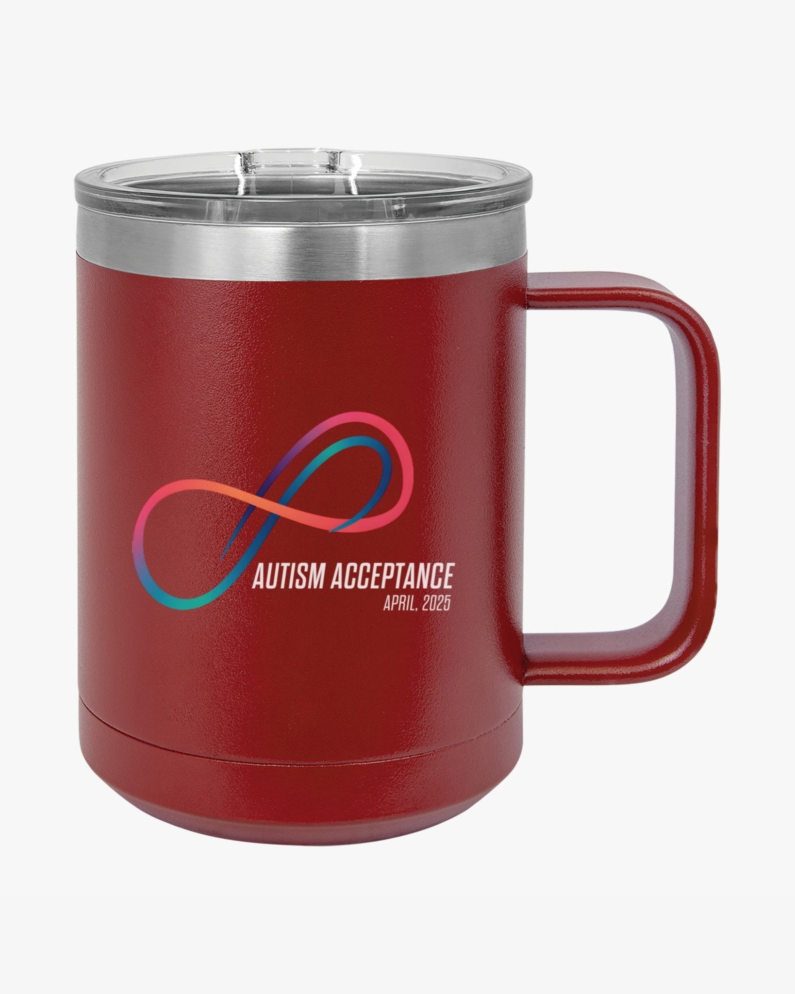 Autism Mug - Autism Awareness 2025 - Loop of Acceptance Coffee Mug Tumbler - Daily Bloom