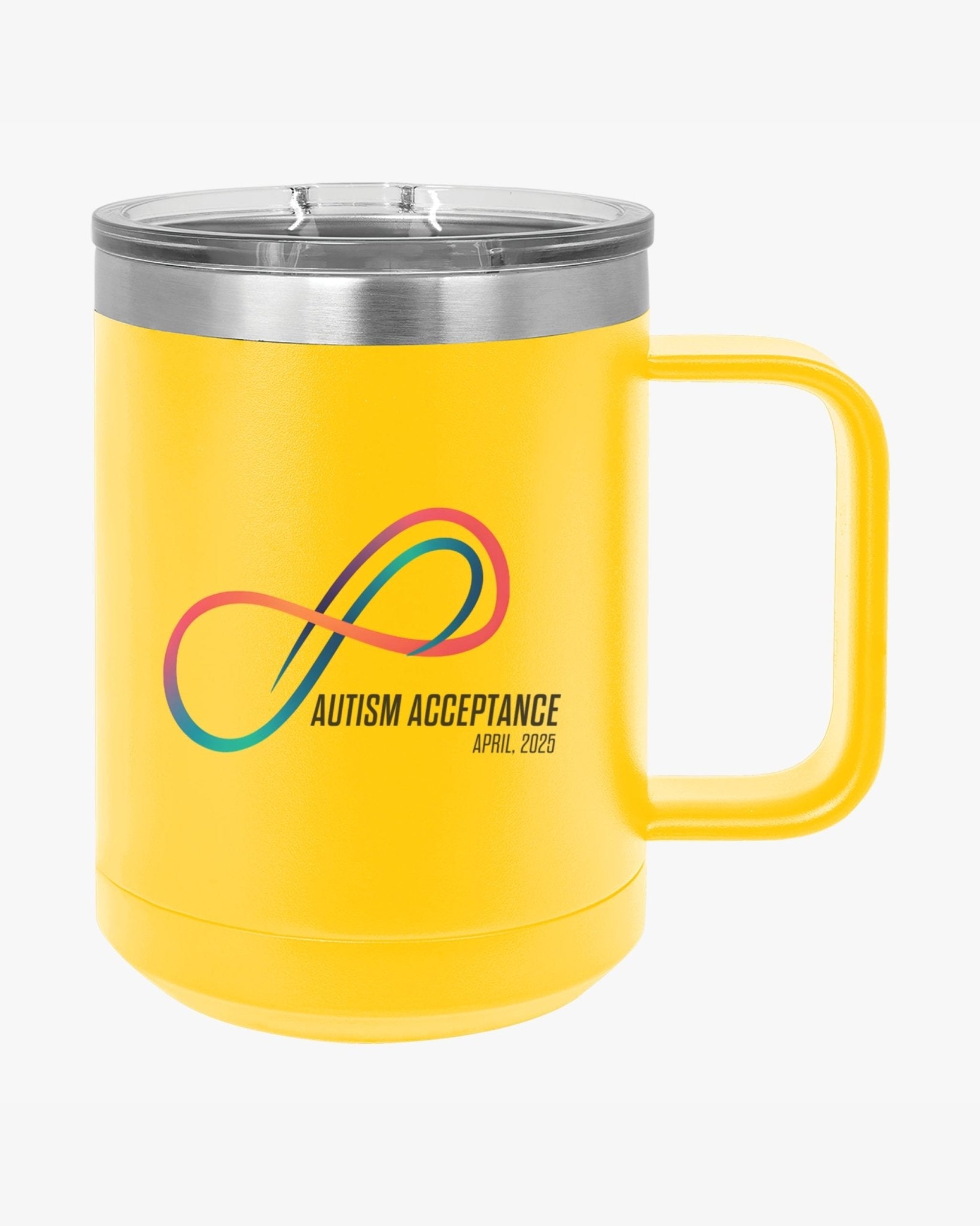 Autism Mug - Autism Awareness 2025 - Loop of Acceptance Coffee Mug Tumbler - Daily Bloom