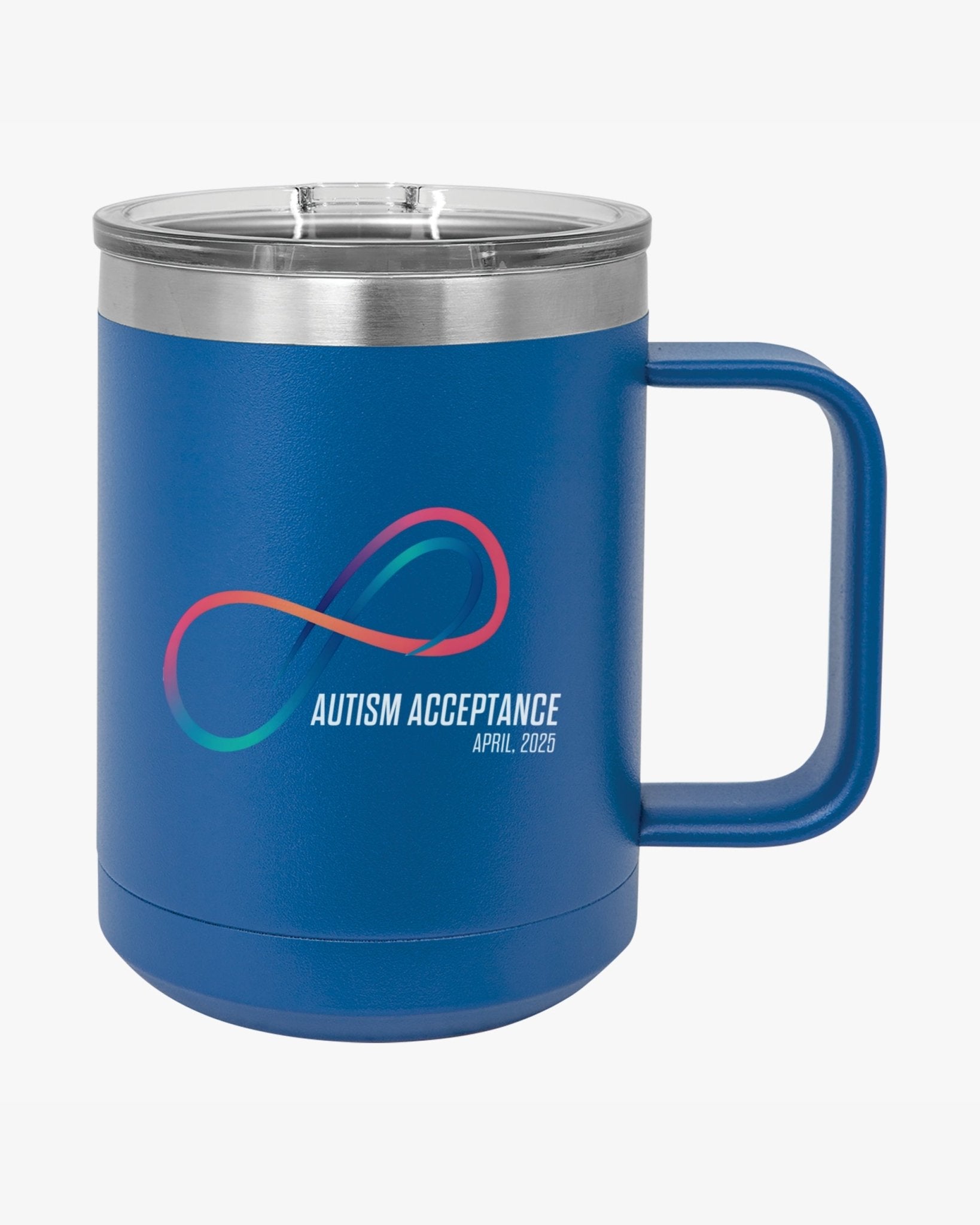 Autism Mug - Autism Awareness 2025 - Loop of Acceptance Coffee Mug Tumbler - Daily Bloom