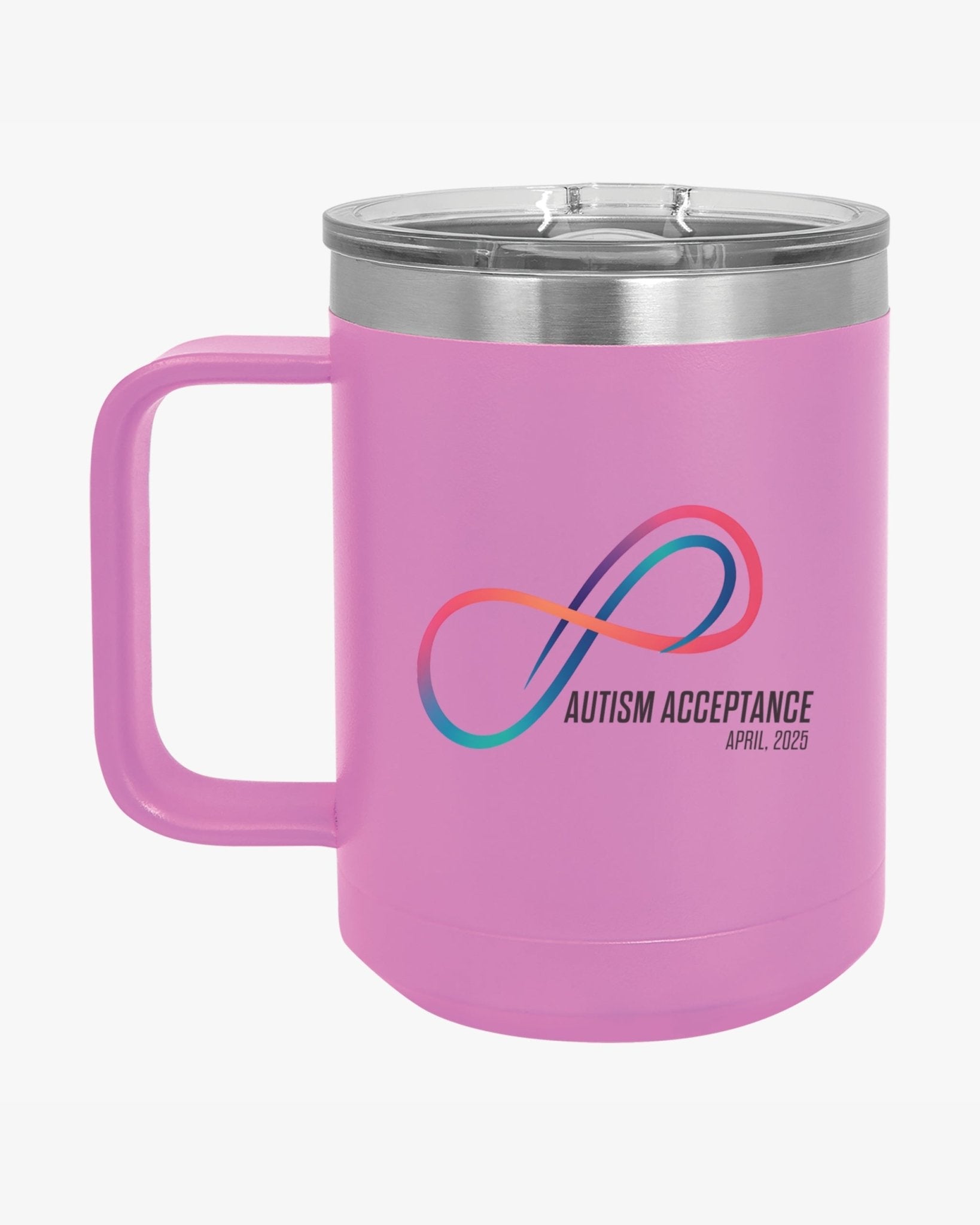 Autism Mug - Autism Awareness 2025 - Loop of Acceptance Coffee Mug Tumbler - Daily Bloom