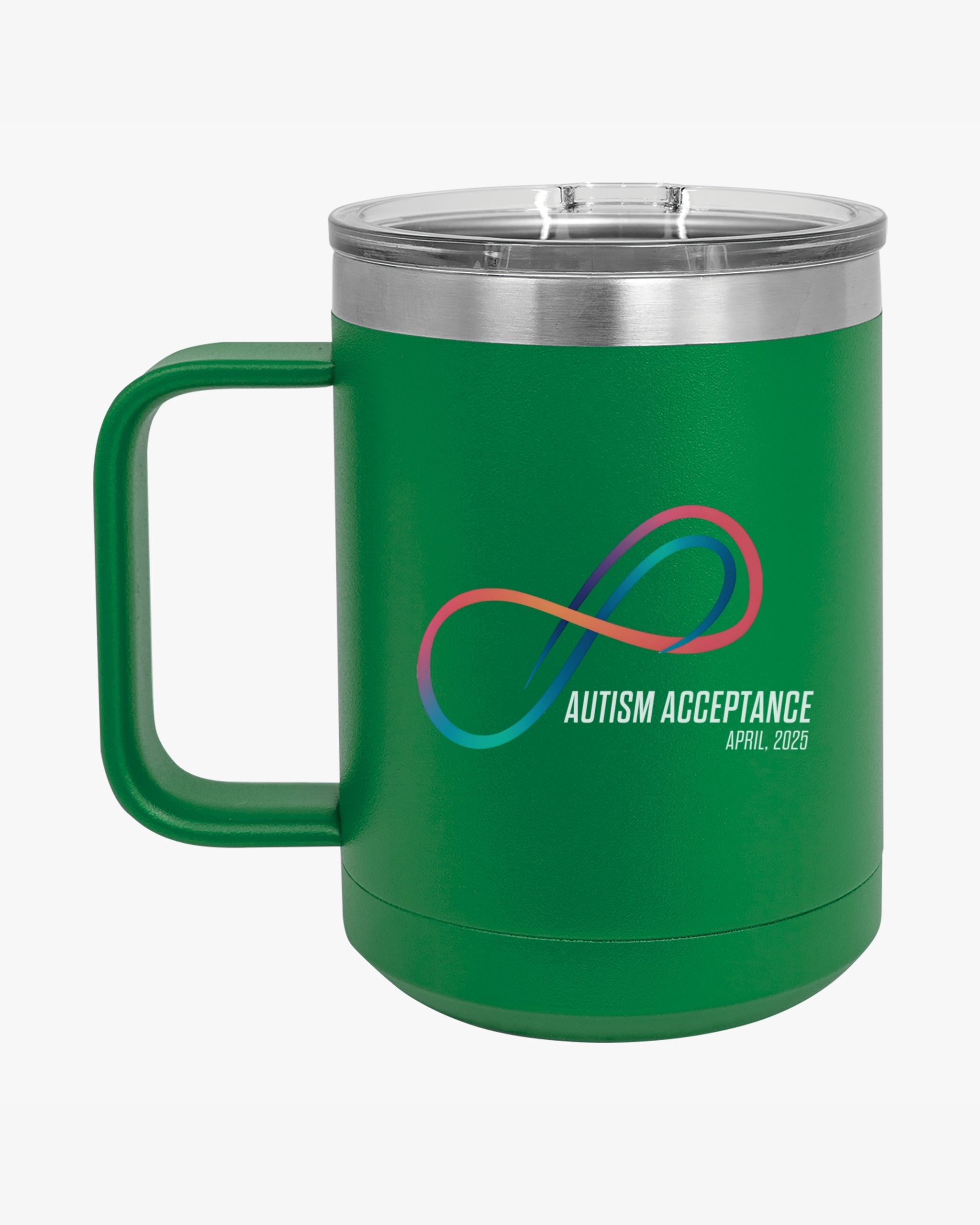 Autism Awareness 2025 - Loop of Acceptance Coffee Mug Tumbler