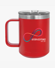 Autism Awareness 2025 - Loop of Acceptance Coffee Mug Tumbler