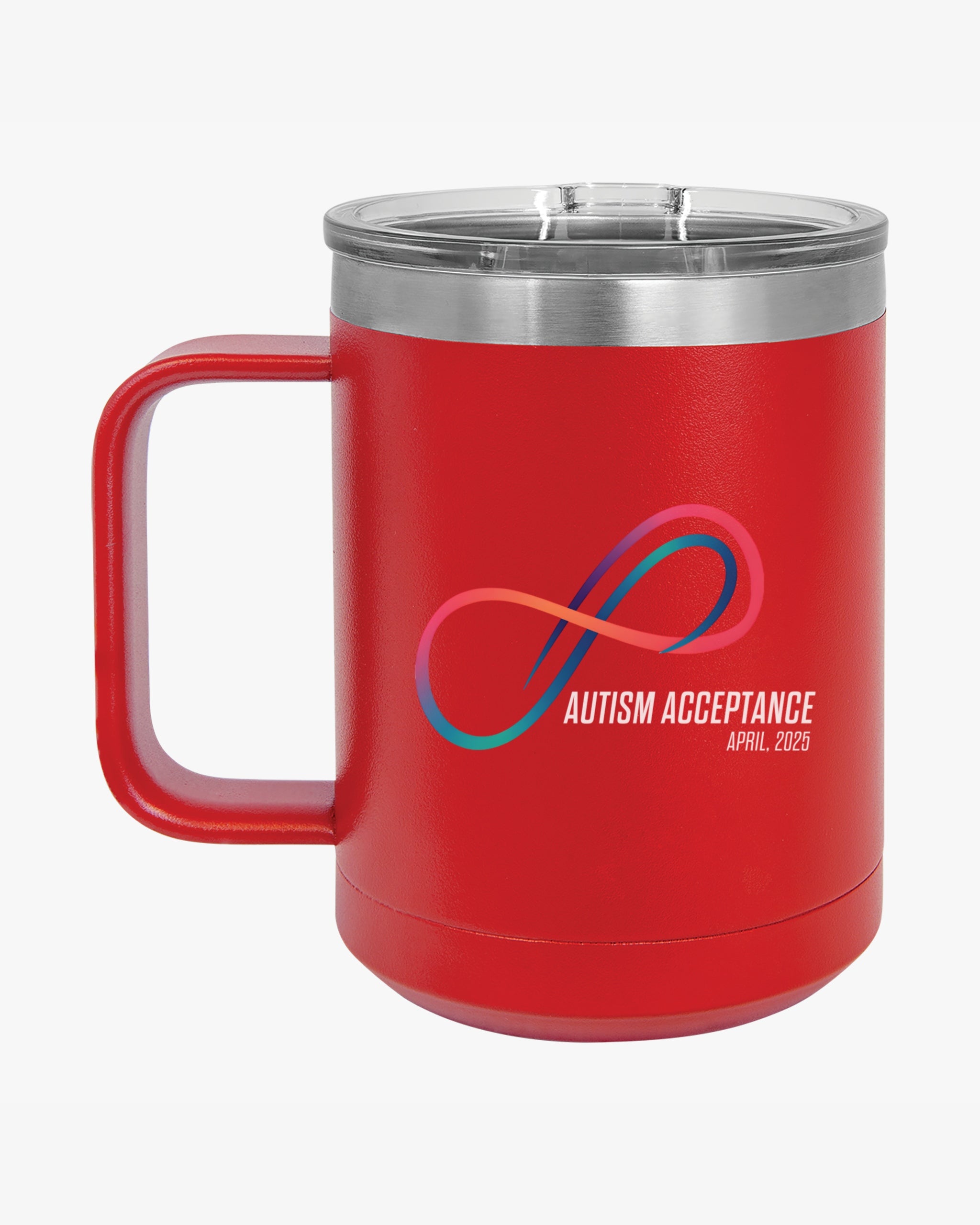 Autism Awareness 2025 - Loop of Acceptance Coffee Mug Tumbler