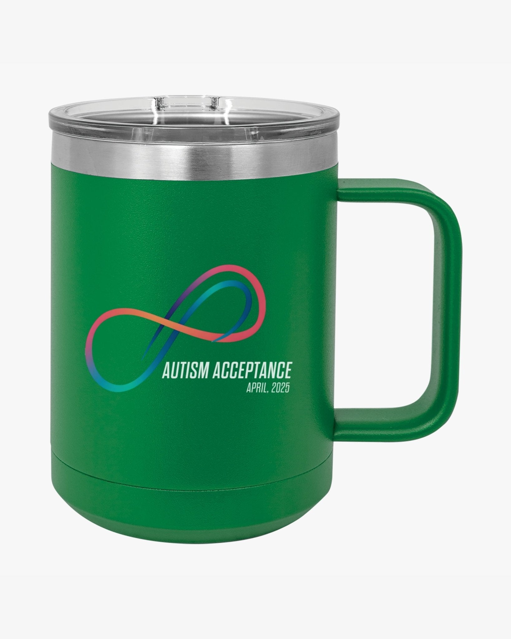 Autism Mug - Autism Awareness 2025 - Loop of Acceptance Coffee Mug Tumbler - Daily Bloom