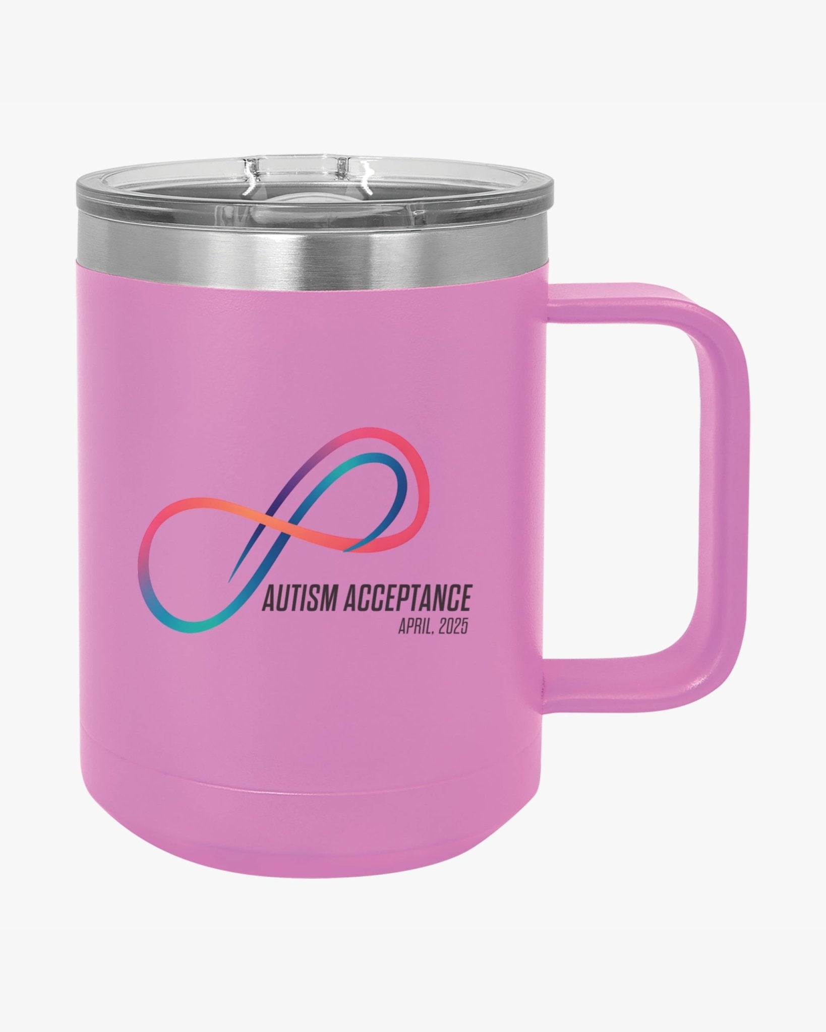 Autism Mug - Autism Awareness 2025 - Loop of Acceptance Coffee Mug Tumbler - Daily Bloom