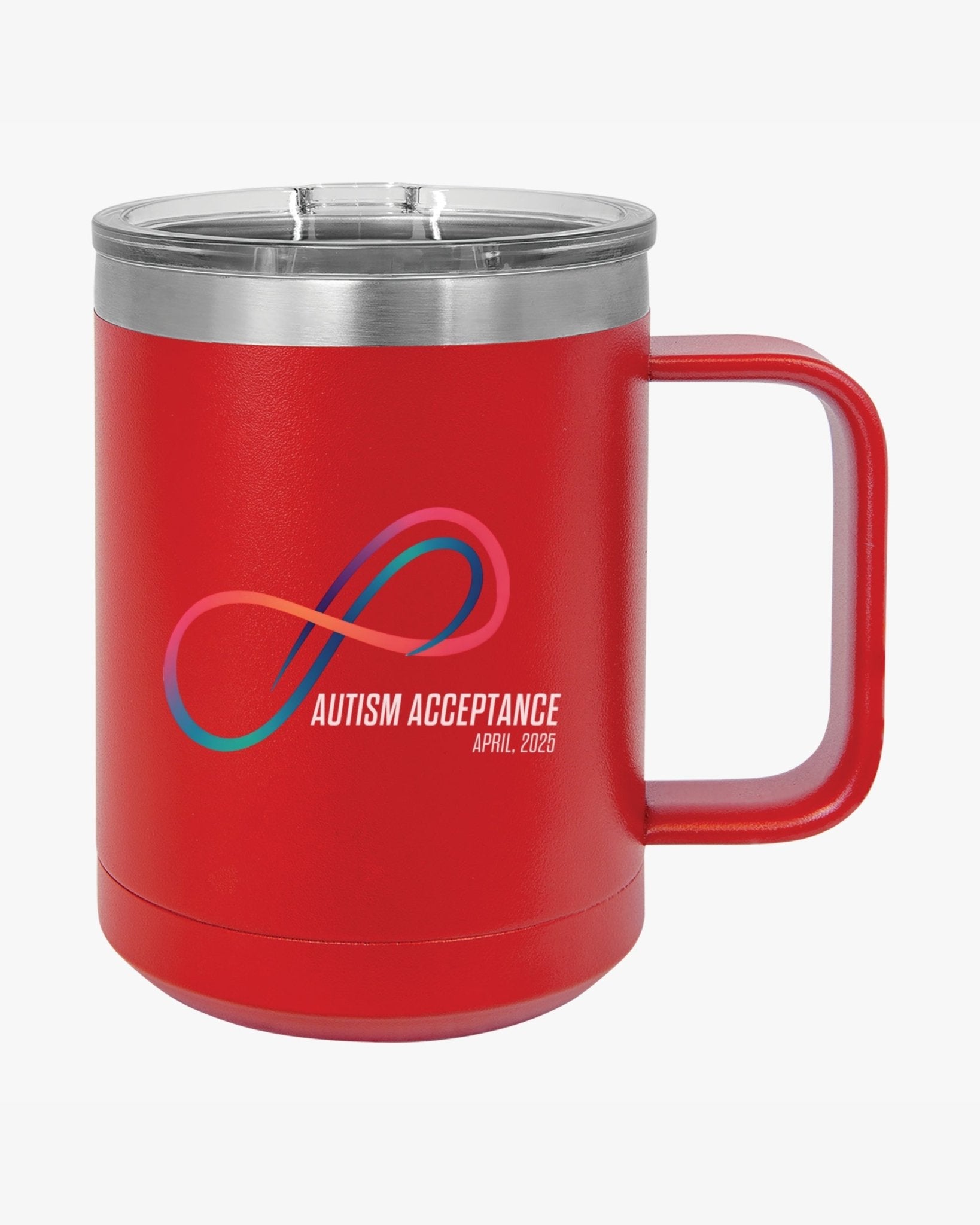 Autism Mug - Autism Awareness 2025 - Loop of Acceptance Coffee Mug Tumbler - Daily Bloom