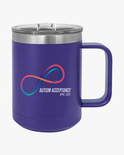 Autism Awareness 2025 - Loop of Acceptance Coffee Mug Tumbler