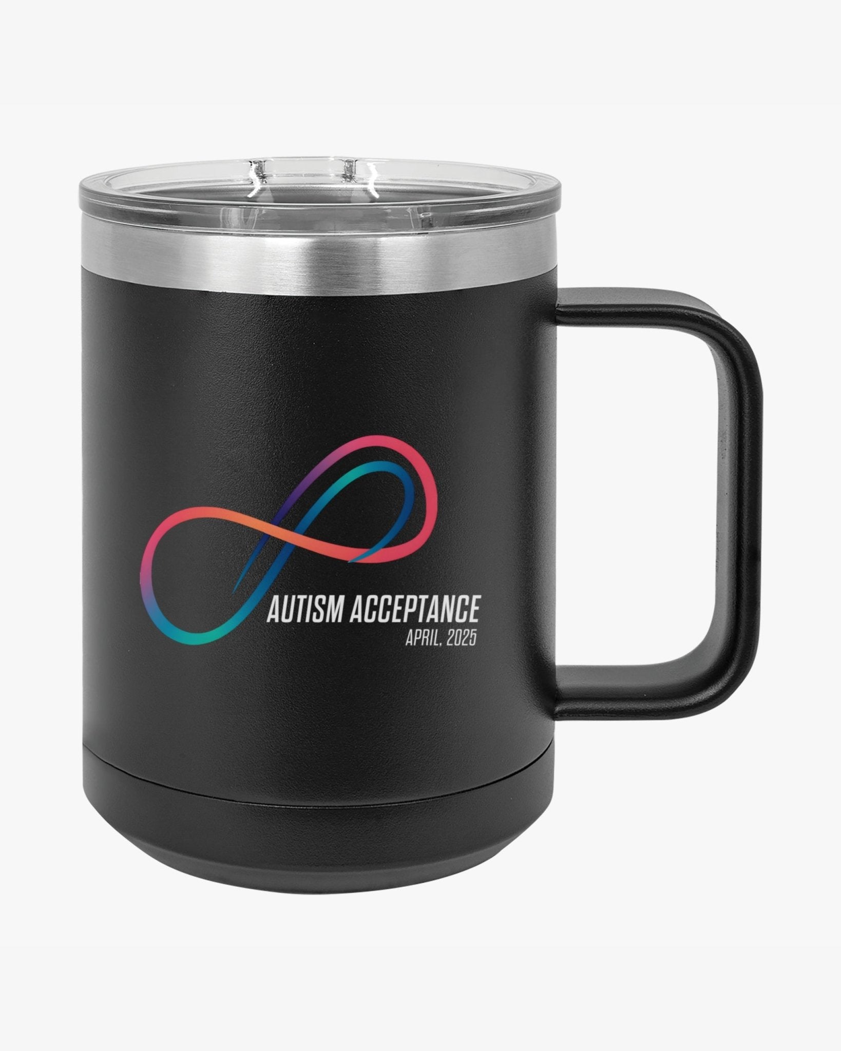 Autism Mug - Autism Awareness 2025 - Loop of Acceptance Coffee Mug Tumbler - Daily Bloom