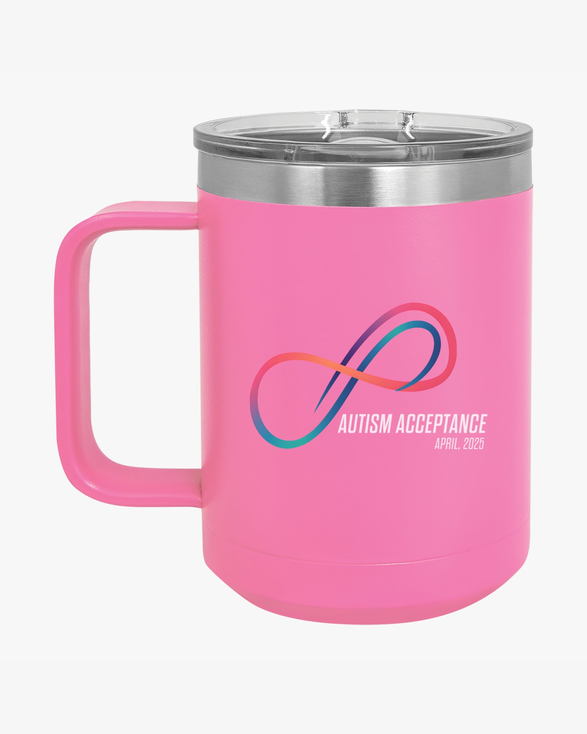 Autism Awareness 2025 - Loop of Acceptance Coffee Mug Tumbler