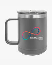 Autism Awareness 2025 - Loop of Acceptance Coffee Mug Tumbler