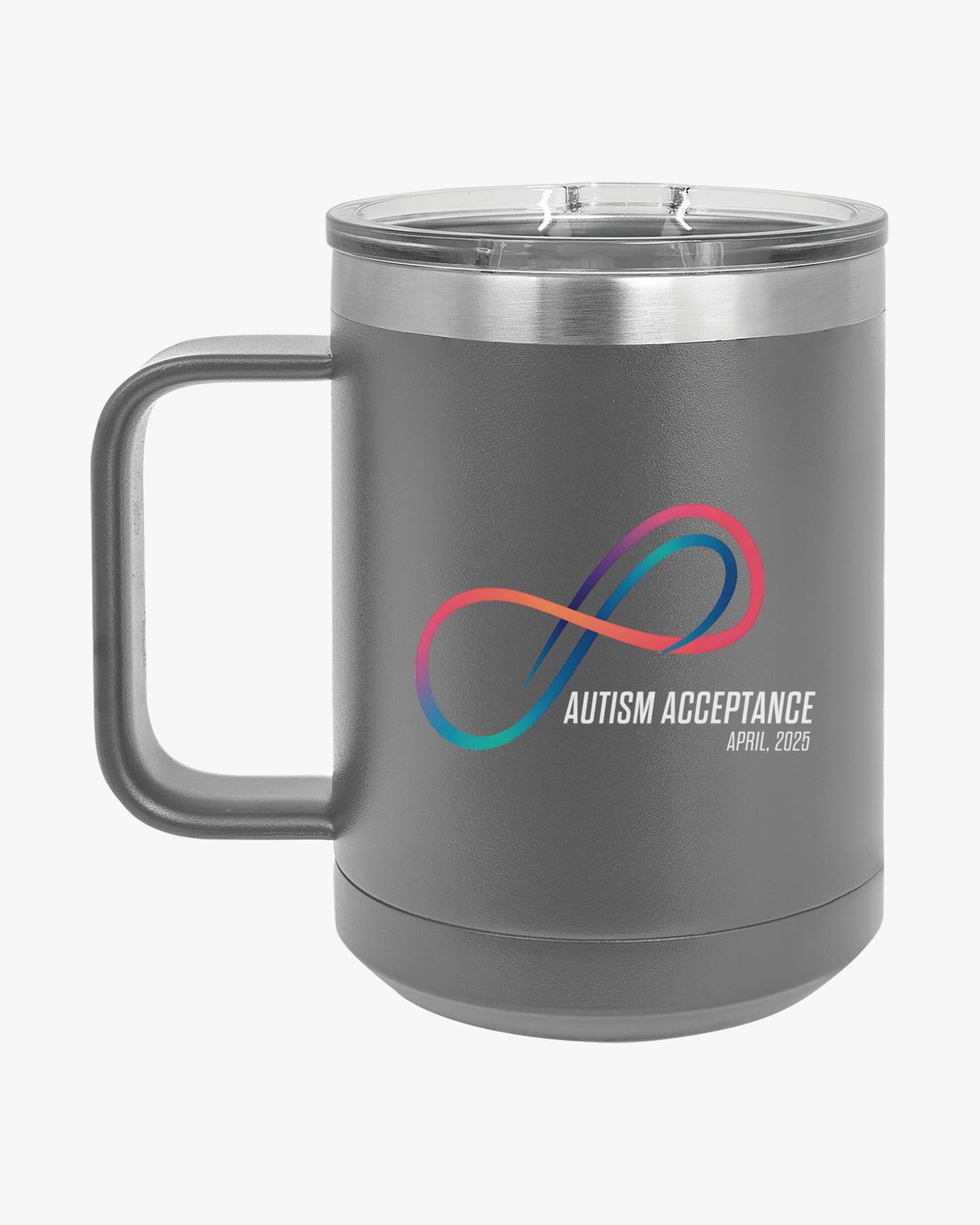 Autism Awareness 2025 - Loop of Acceptance Coffee Mug Tumbler