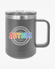 Autism Awareness 2025 - Blooms of Color All Around Coffee Mug Tumbler