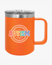 Autism Awareness 2025 - Blooms of Color All Around Coffee Mug Tumbler