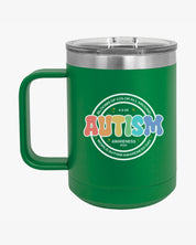 Autism Awareness 2025 - Blooms of Color All Around Coffee Mug Tumbler