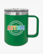 Autism Awareness 2025 - Blooms of Color All Around Coffee Mug Tumbler