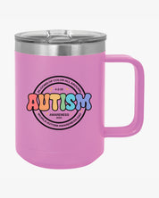 Autism Awareness 2025 - Blooms of Color All Around Coffee Mug Tumbler