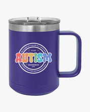 Autism Awareness 2025 - Blooms of Color All Around Coffee Mug Tumbler