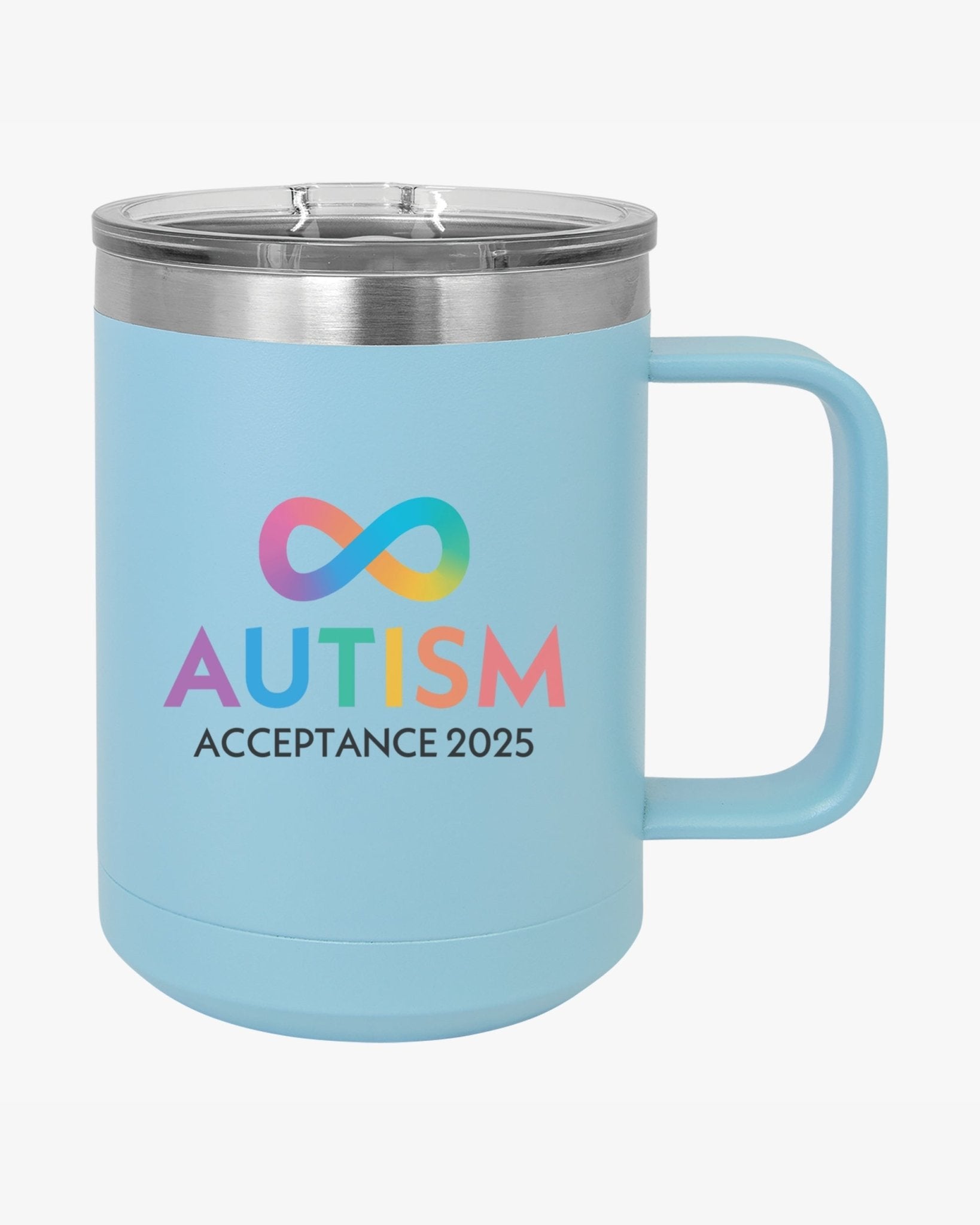 Autism Mug - Autism Awareness 2025 - Infinity Acceptance Coffee Mug Tumbler - Daily Bloom