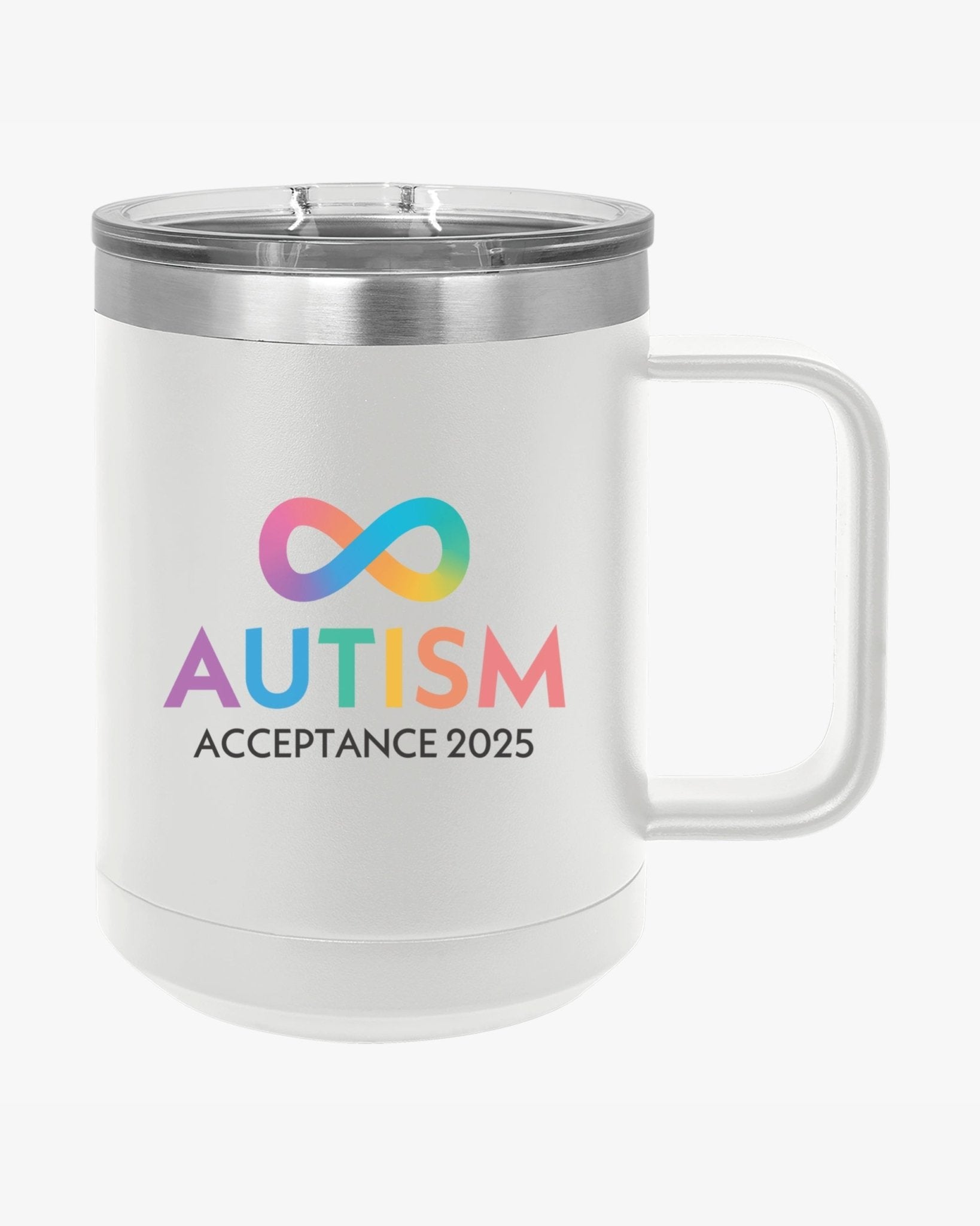 Autism Mug - Autism Awareness 2025 - Infinity Acceptance Coffee Mug Tumbler - Daily Bloom