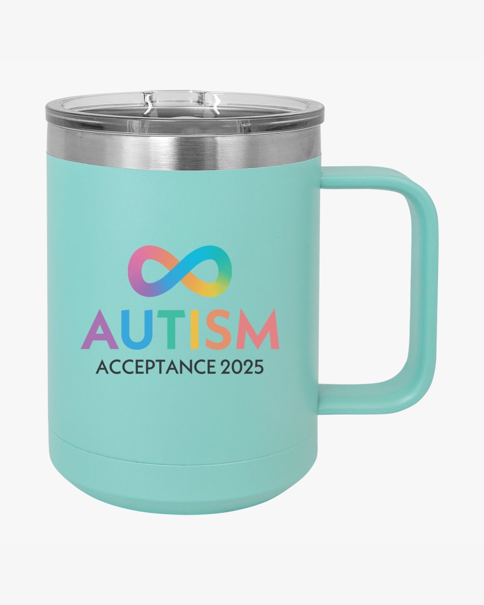 Autism Mug - Autism Awareness 2025 - Infinity Acceptance Coffee Mug Tumbler - Daily Bloom