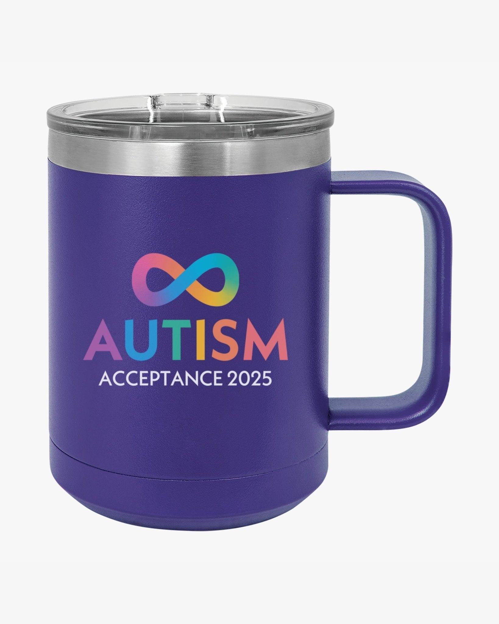 Autism Mug - Autism Awareness 2025 - Infinity Acceptance Coffee Mug Tumbler - Daily Bloom