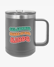 Autism Awareness 2025 - Celebrate Minds of All Kinds Coffee Mug Tumbler