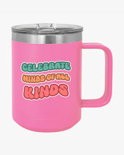 Autism Awareness 2025 - Celebrate Minds of All Kinds Coffee Mug Tumbler