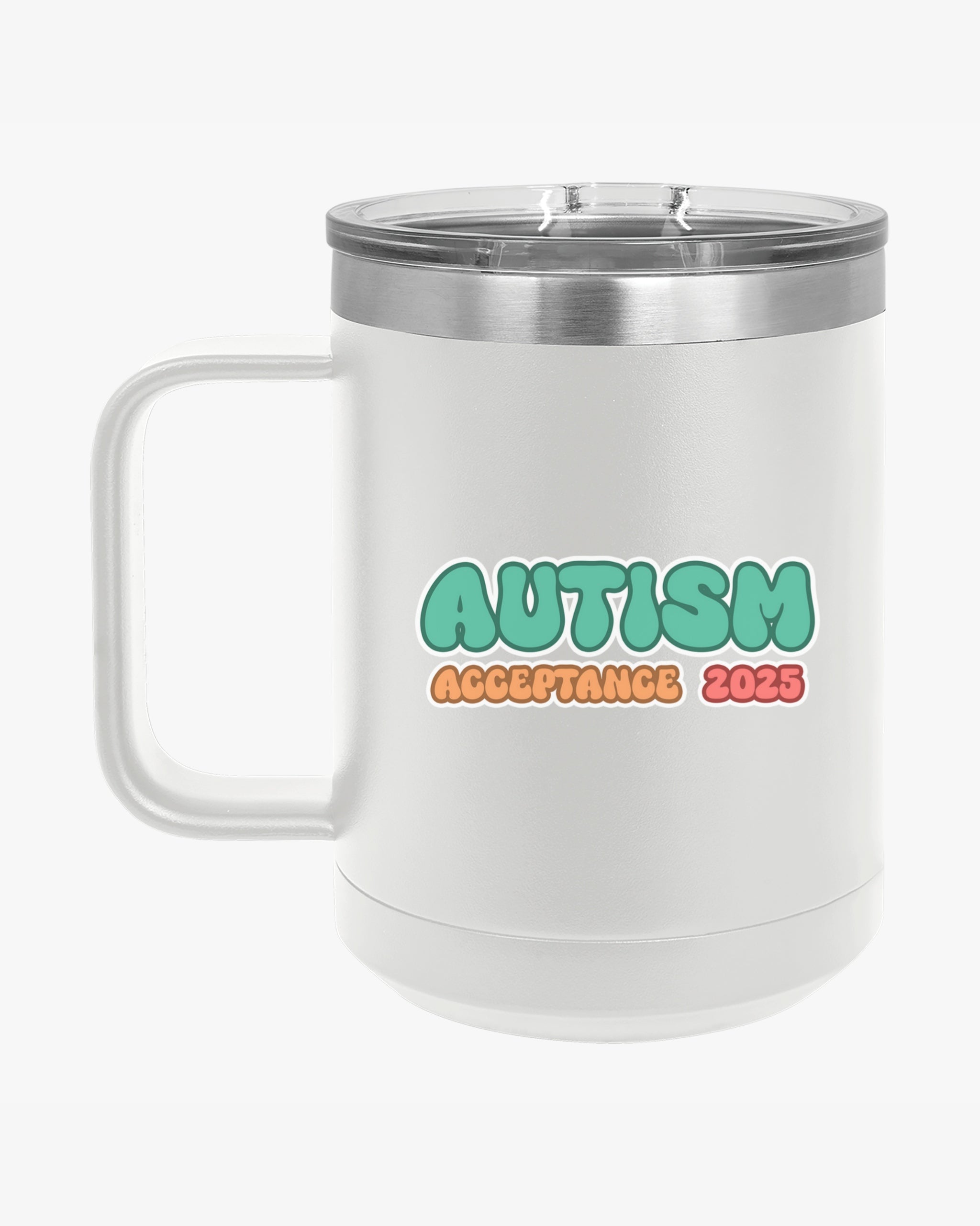 Autism Awareness 2025 - Celebrate Minds of All Kinds Coffee Mug Tumbler