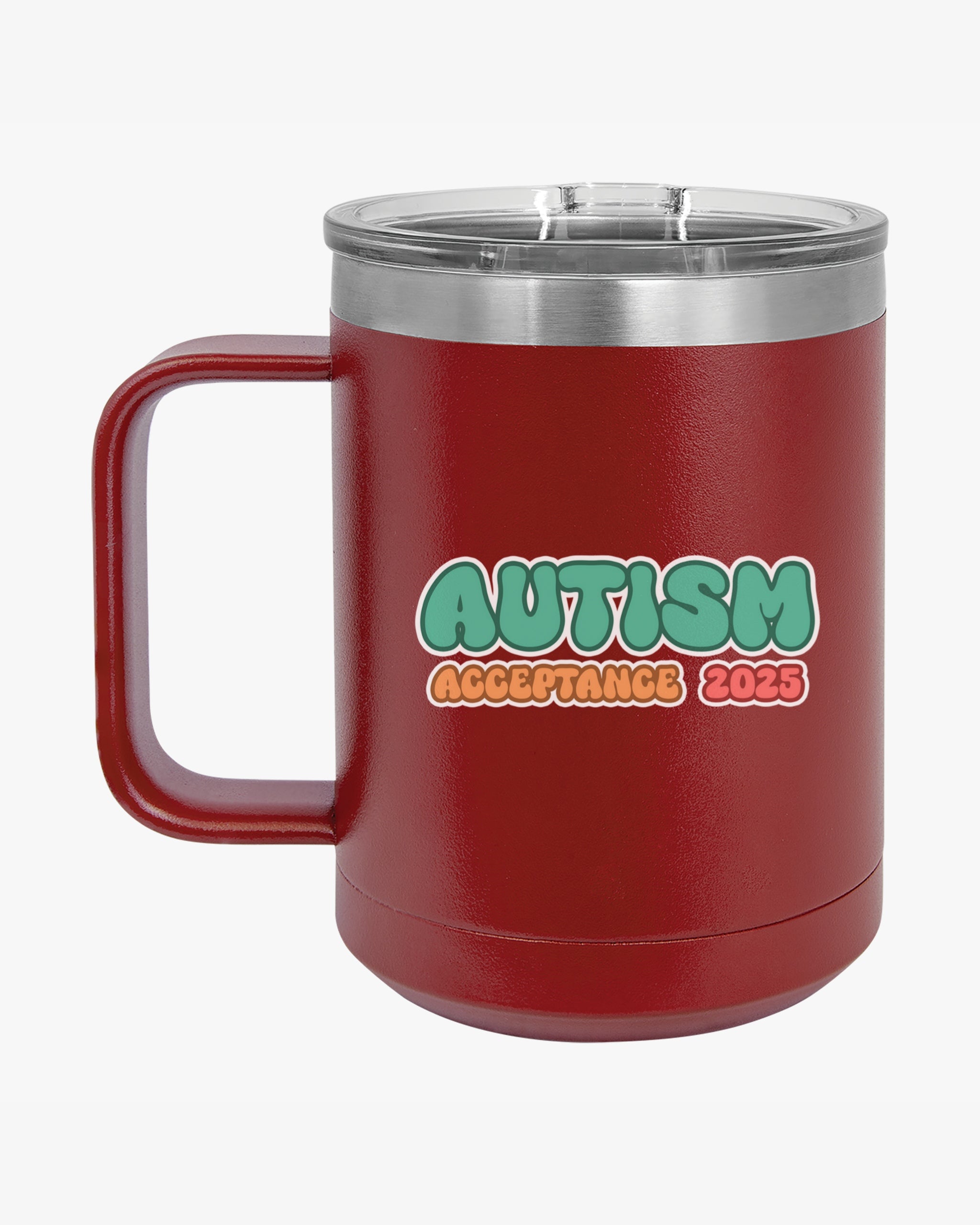 Autism Awareness 2025 - Celebrate Minds of All Kinds Coffee Mug Tumbler