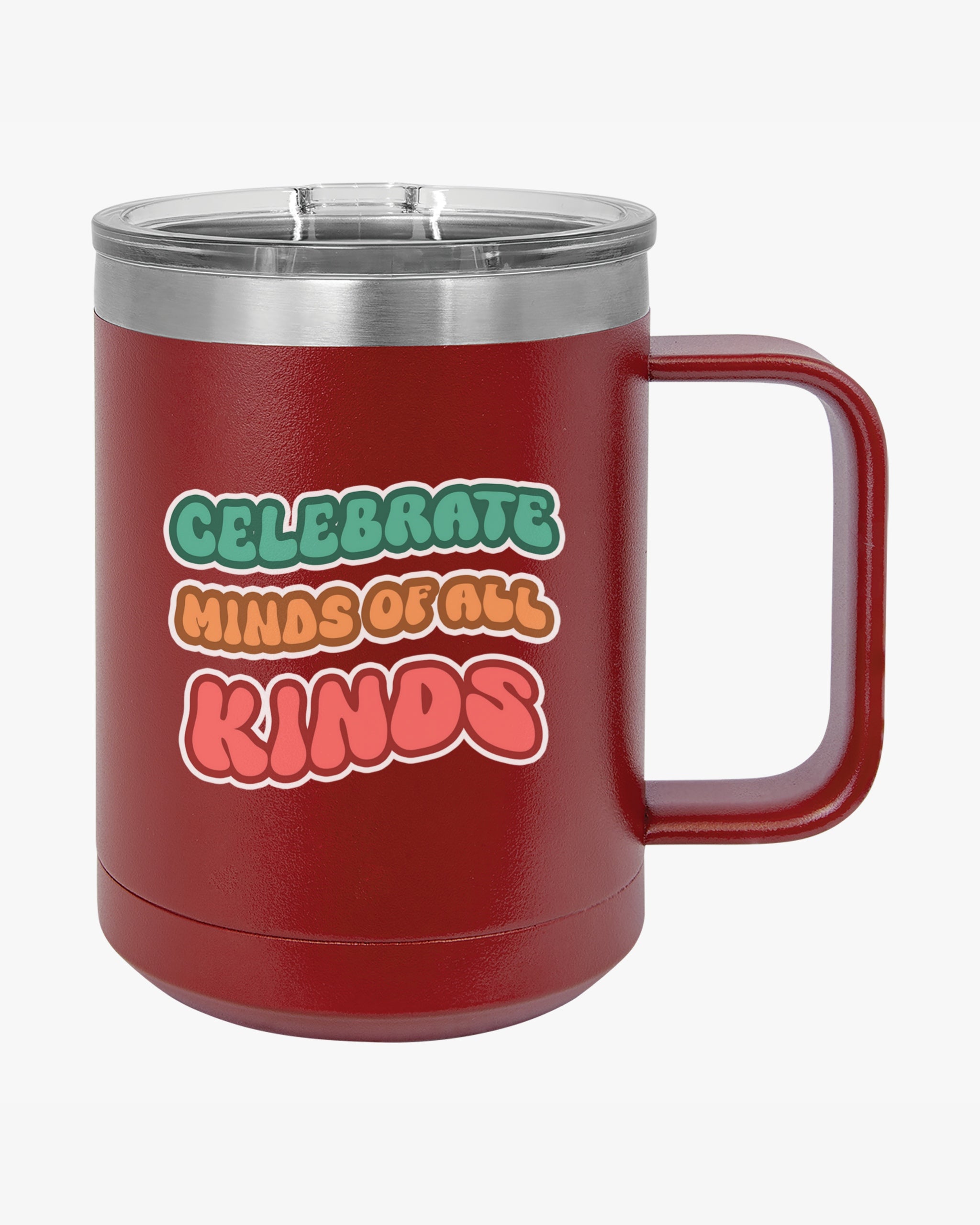 Autism Awareness 2025 - Celebrate Minds of All Kinds Coffee Mug Tumbler
