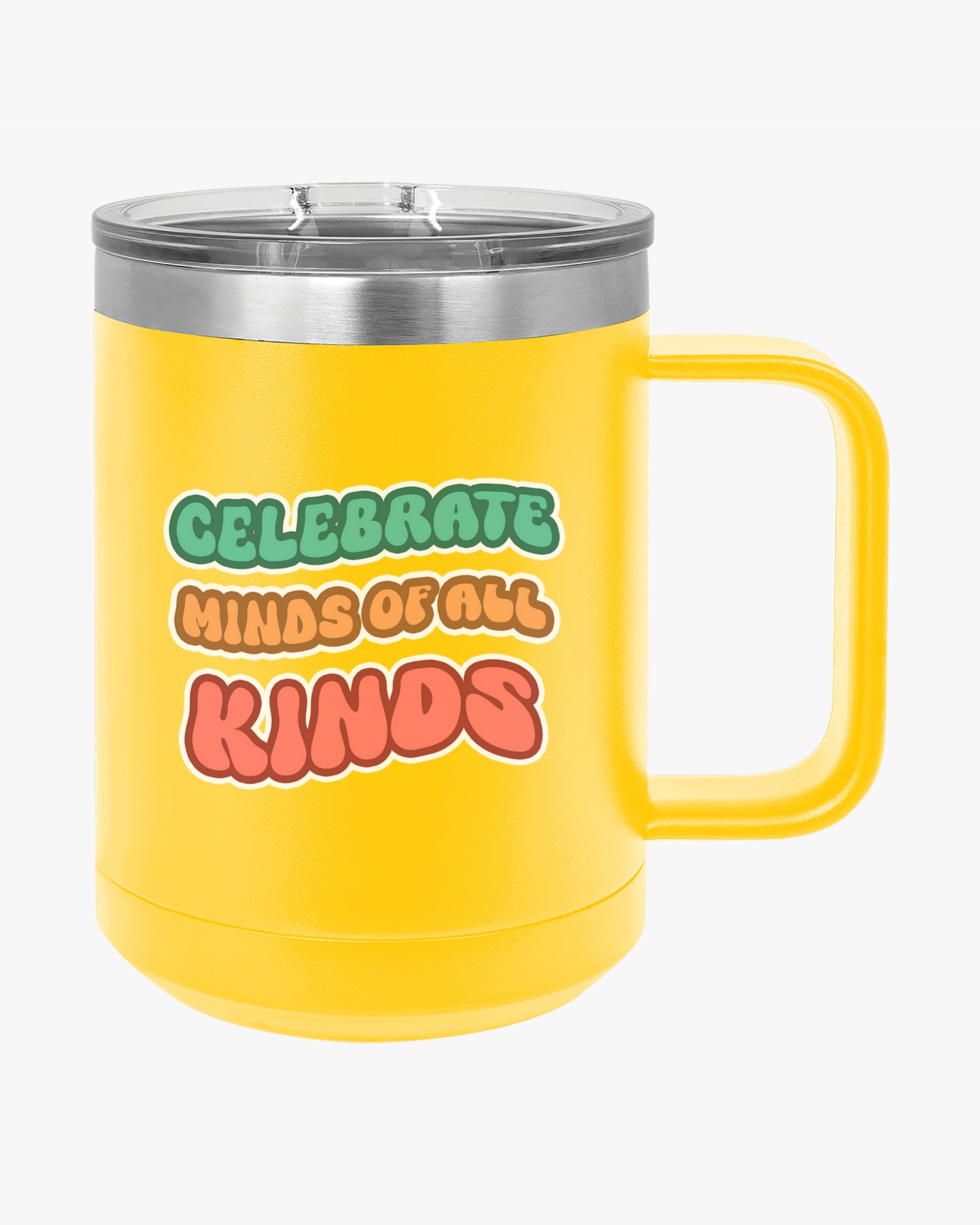 Autism Awareness 2025 - Celebrate Minds of All Kinds Coffee Mug Tumbler