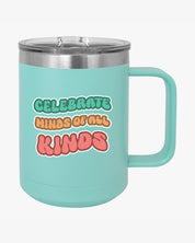 Autism Awareness 2025 - Celebrate Minds of All Kinds Coffee Mug Tumbler