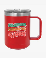 Autism Awareness 2025 - Celebrate Minds of All Kinds Coffee Mug Tumbler