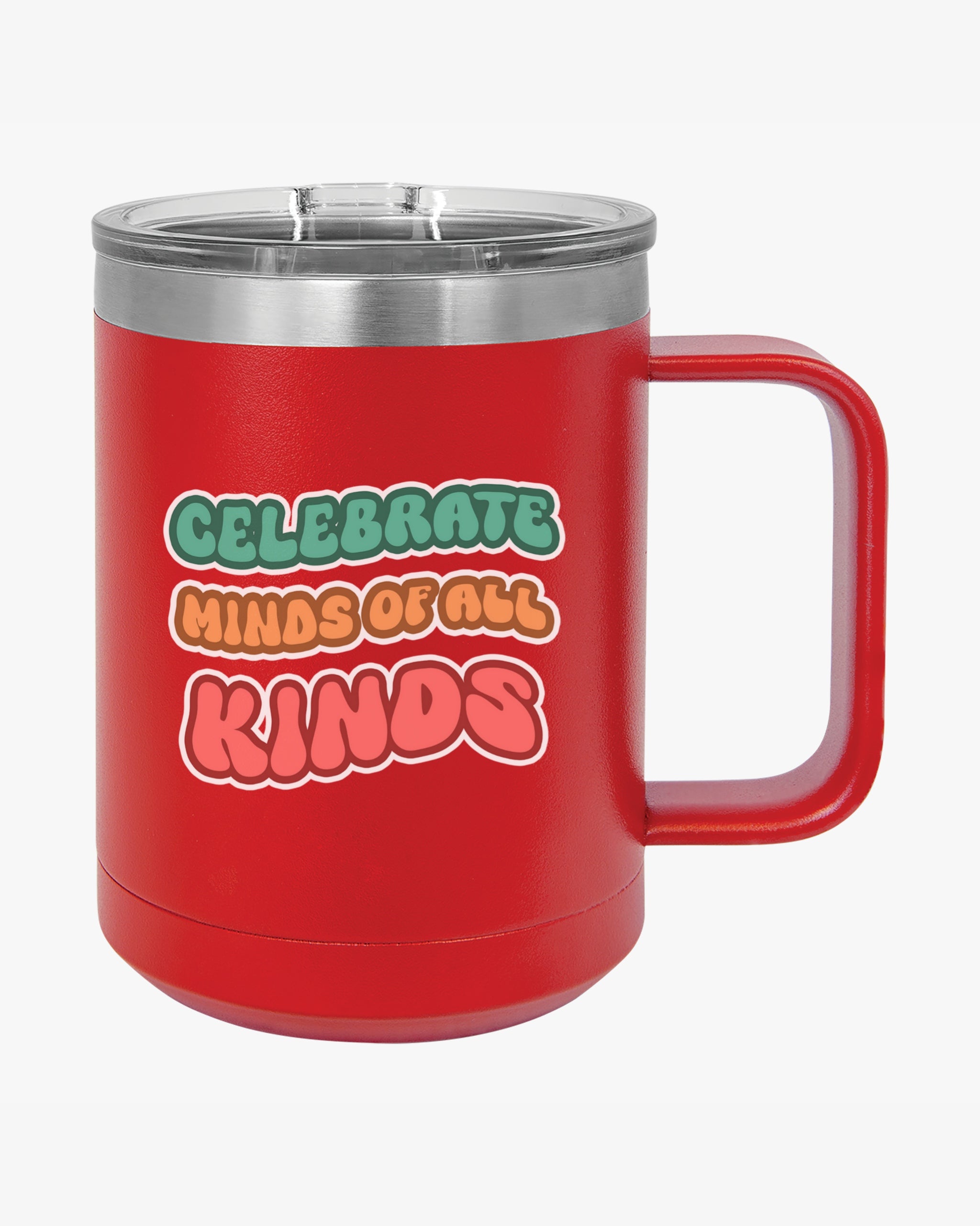 Autism Awareness 2025 - Celebrate Minds of All Kinds Coffee Mug Tumbler
