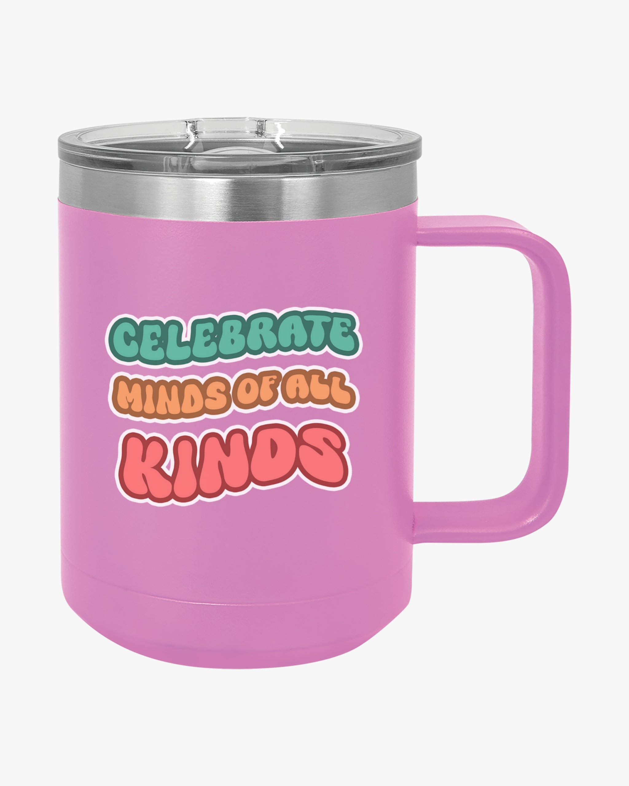 Autism Awareness 2025 - Celebrate Minds of All Kinds Coffee Mug Tumbler