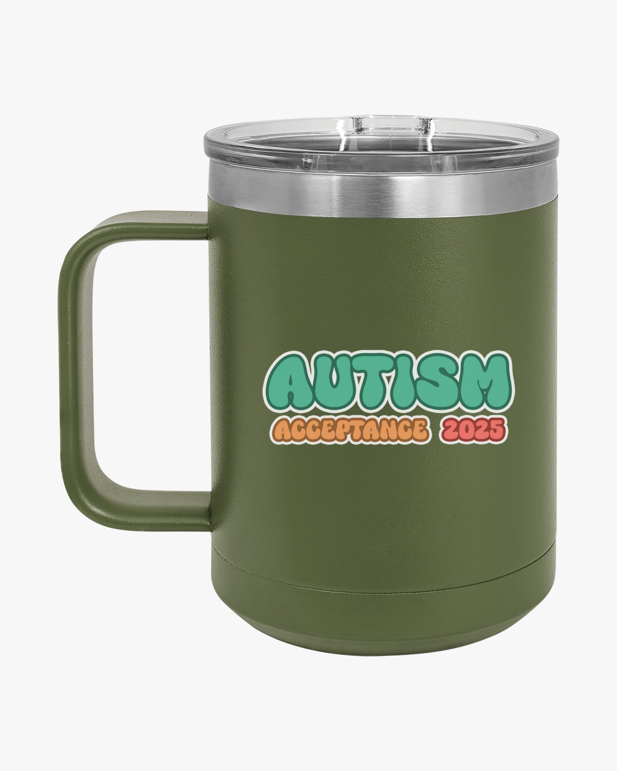 Autism Awareness 2025 - Celebrate Minds of All Kinds Coffee Mug Tumbler