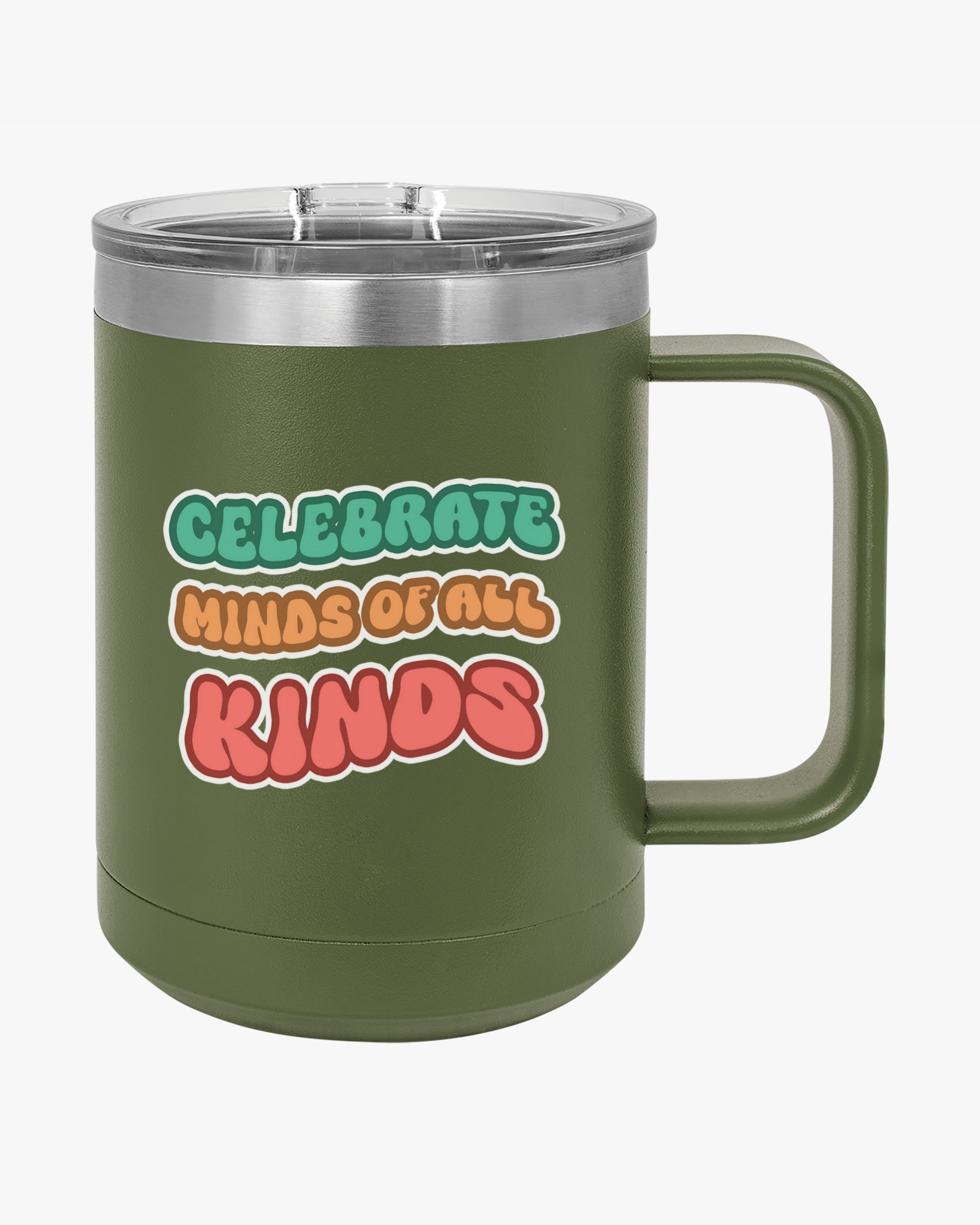 Autism Awareness 2025 - Celebrate Minds of All Kinds Coffee Mug Tumbler