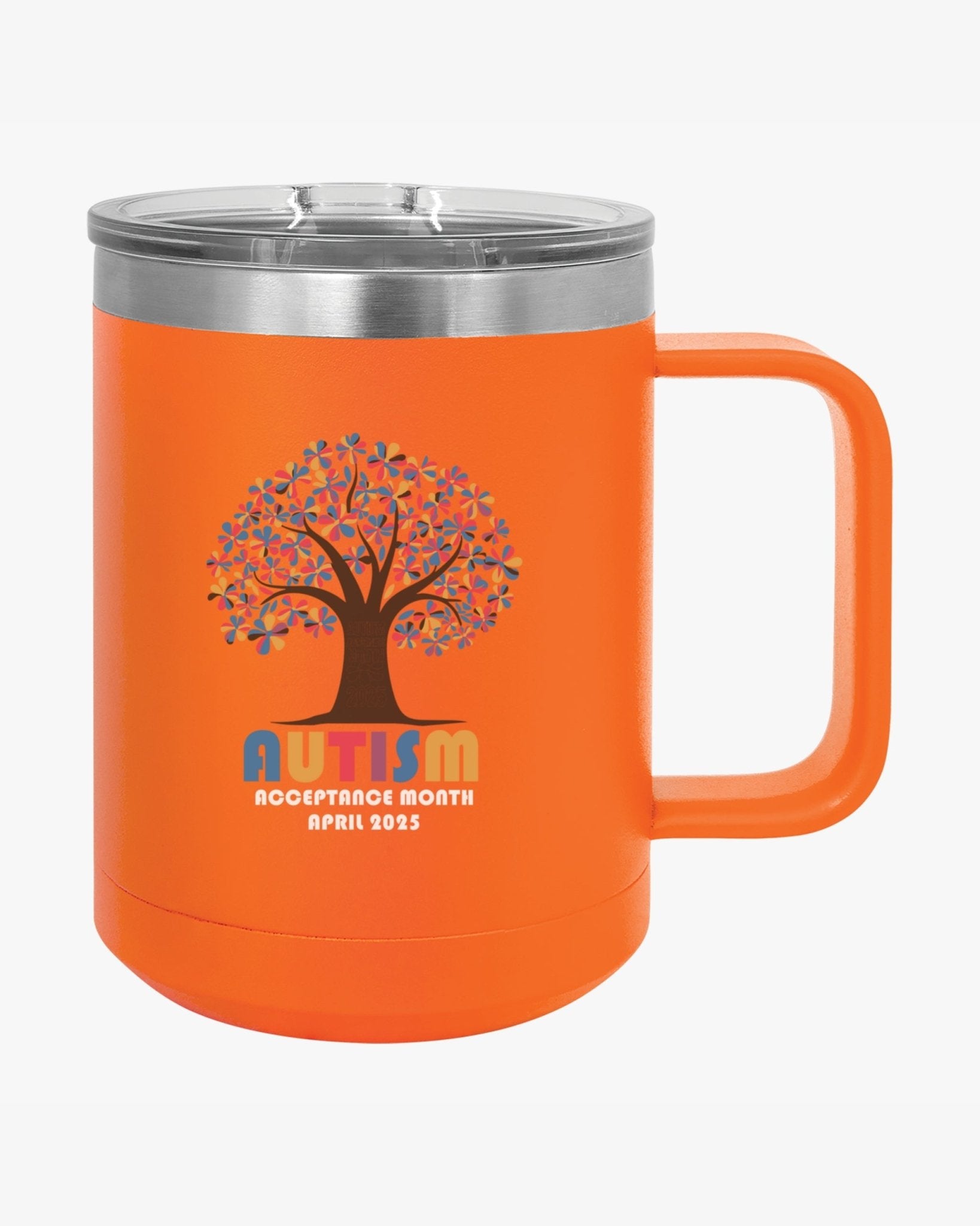 Autism Mug - Autism Awareness 2025 - Tree of Acceptance Coffee Mug Tumbler - Daily Bloom