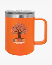 Autism Awareness 2025 - Tree of Acceptance Coffee Mug Tumbler