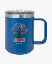 Autism Awareness 2025 - Tree of Acceptance Coffee Mug Tumbler