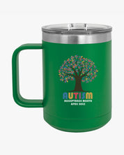 Autism Awareness 2025 - Tree of Acceptance Coffee Mug Tumbler