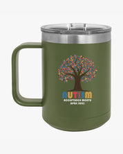 Autism Awareness 2025 - Tree of Acceptance Coffee Mug Tumbler