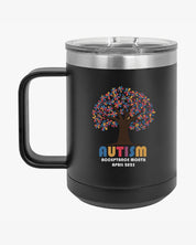 Autism Awareness 2025 - Tree of Acceptance Coffee Mug Tumbler